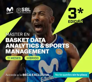 3ª edición del Máster en Basket Data Analytics & Sport Management