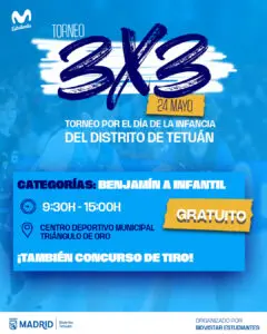 Torneo 3×3 Día de la Infancia (Distrito Tetuán)