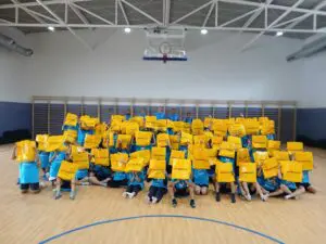 Roberts Stumbris y Charles Barton protagonizan la última visita de la temporada de “Alimentando el Futuro” en el Colegio Nuria Espert