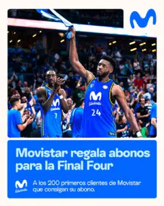 Movistar regala abonos para la Final Four
