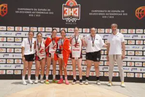 Plata para las estudiantiles en el Campeonato de España U13 autonómico de 3×3