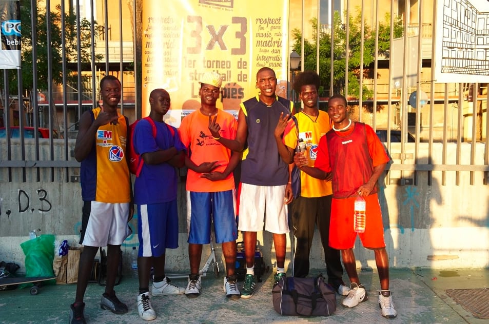 Asefa Estudiantes con el Streetball