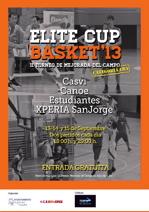 Torneo de lujo para el EBA: Elite Cup Basket en Mejorada