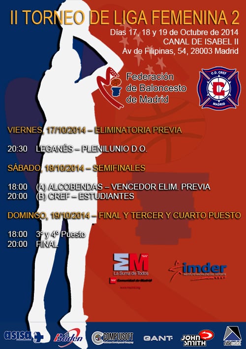 Del 17 al 19 de octubre, II Torneo de Liga Femenina 2 de la FBM