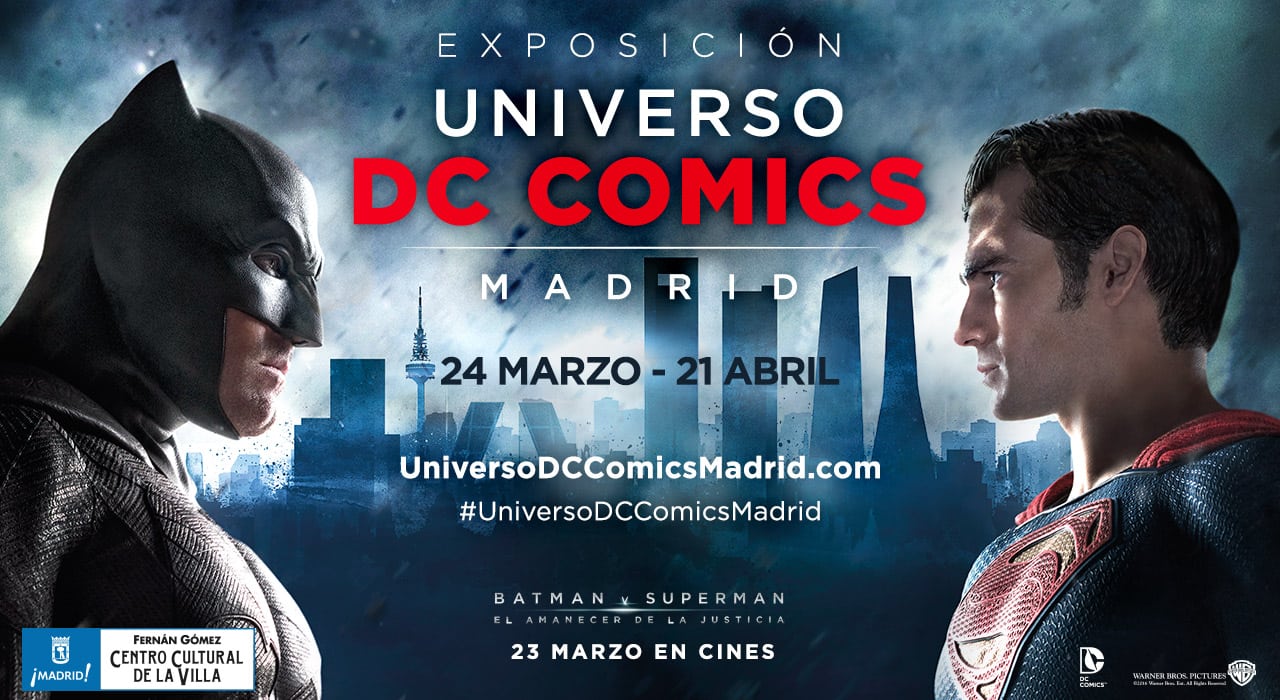 Exposición Universo DC Cómics, hasta el 21 de abril en Madrid