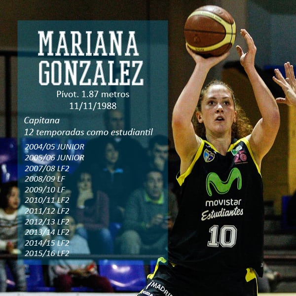 Liga Femenina 2: la capitana Mariana González cumplirá su 12ª temporada en Movistar Estudiantes