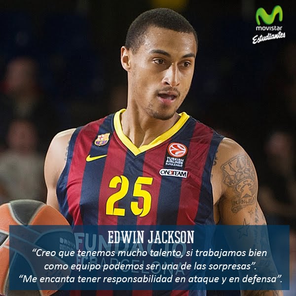 Edwin Jackson: «Si trabajamos bien como equipo podemos ser una de las sorpresas»