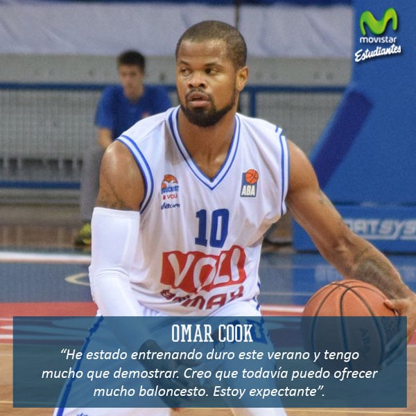 Omar Cook: “Todavía tengo mucho que demostrar”.