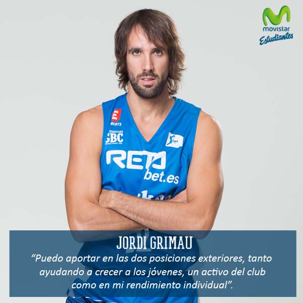 Jordi Grimau: «Contento por estar en un club con esta experiencia y valores»