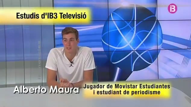 Alberto Maura, en IB3 Televisión