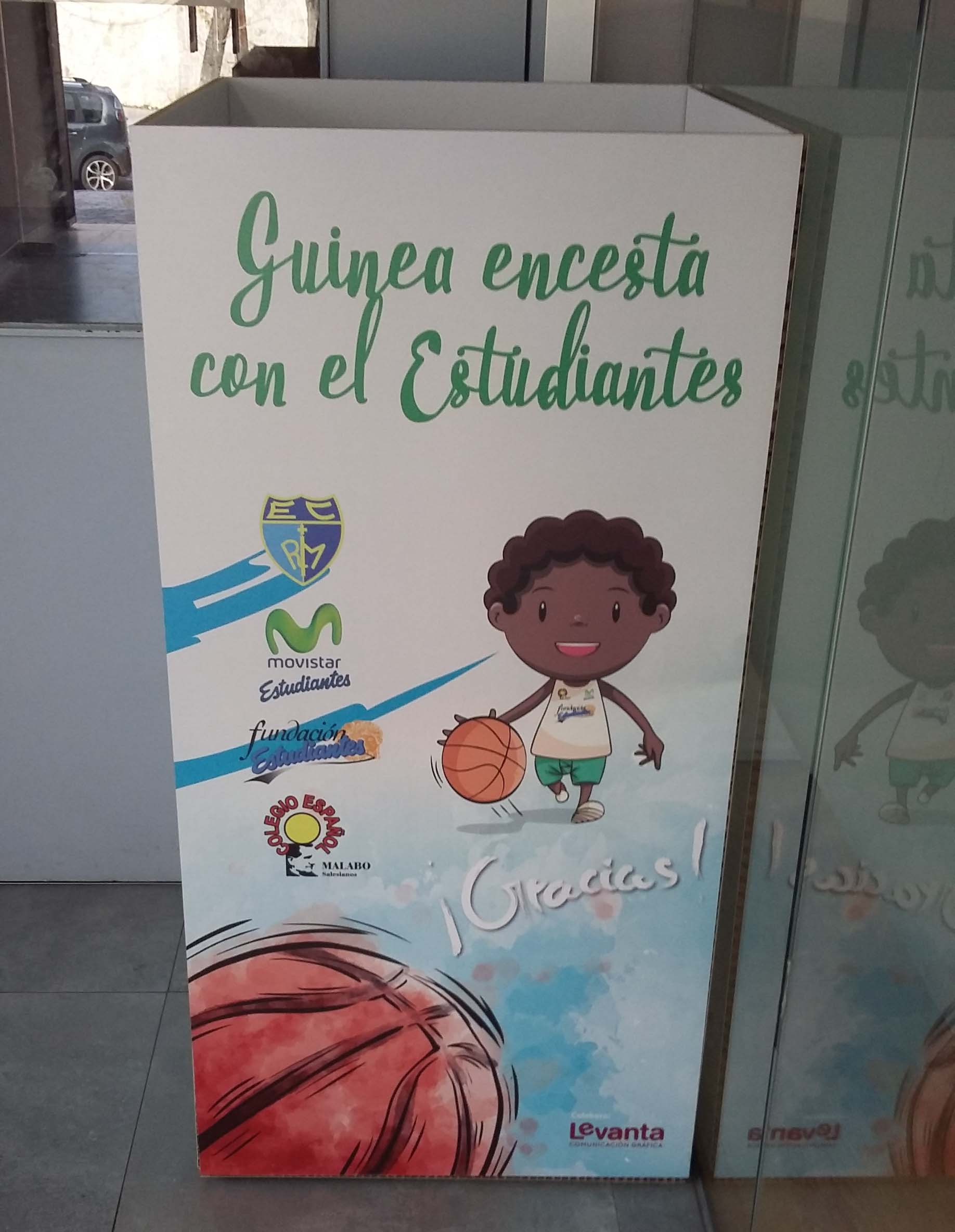 Recogida de material deportivo en buen estado para el Colegio Español de Malabo (Guinea Ecuatorial)