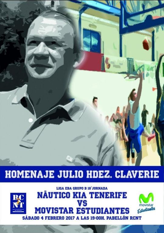 EBA: Visita a uno de los grandes, con homenaje póstumo a la figura de Julio Hernández Claverie (sábado, 19h hora insular)