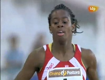 Aauri Bokesa, campeona de España absoluta de 400 metros lisos