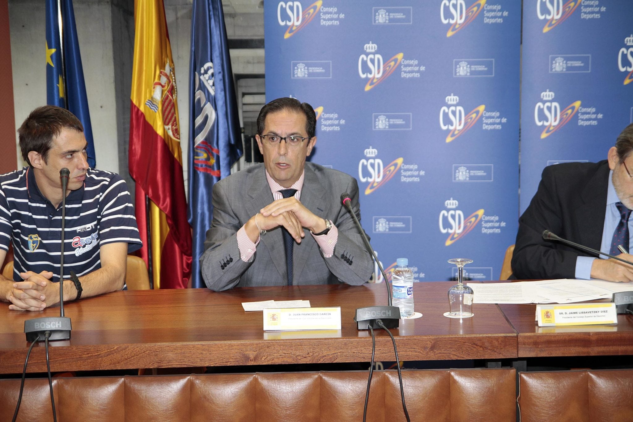 J.F. García: «Es un orgullo que el CSD pensara en Estudiantes»