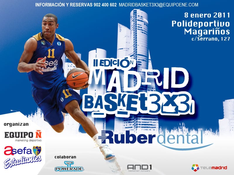 Madrid Basket 3X3 Ruber Dental