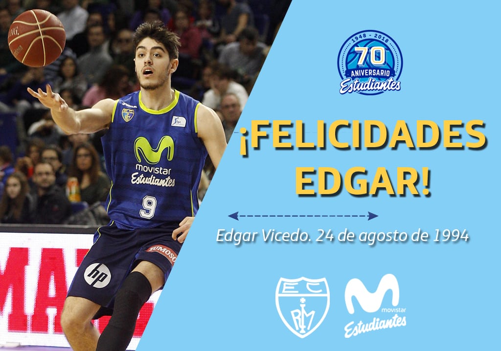 Hoy es el cumpleaños de Edgar Vicedo, 23 años