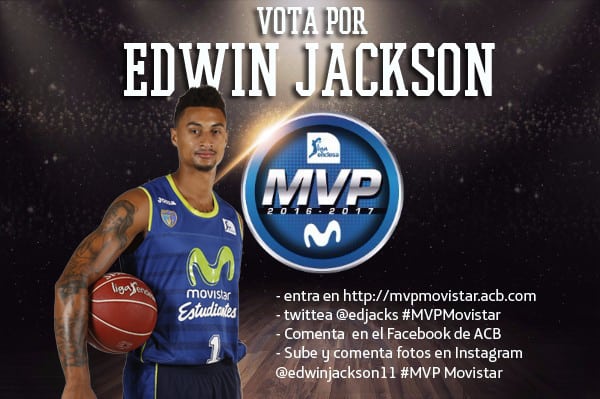 ¡Vota por Edwin Jackson como #MVPMovistar en redes sociales!