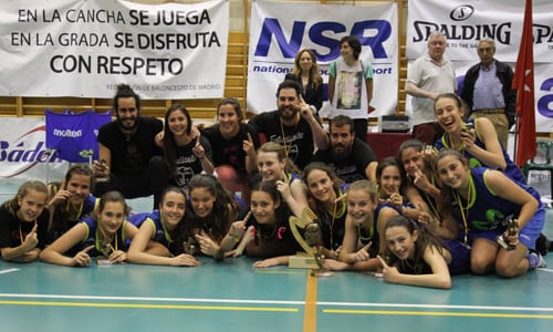 ¡Campeonas de Madrid Infantil! Un nuevo título regional para Movistar Estudiantes en el año perfecto de la cantera femenina