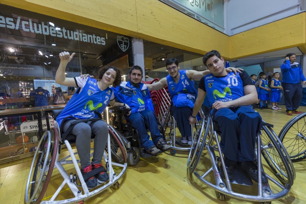 EstuAMEB, el equipo de baloncesto en silla de ruedas de Movistar Estudiantes, de torneo