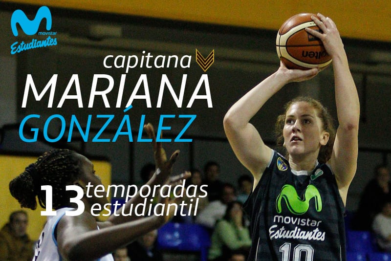 ¡Sigue la capitana! Mariana González cumplirá su 13ª temporada en Movistar Estudiantes