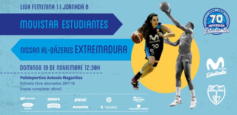 LIGA DÍA| Ganas de resarcirse en Magariños tras el parón FIBA (Domingo 19 a las 12:30 vs Al-Qázeres)