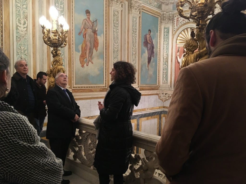 Visita privada al Palacio de Santoña con el Club de Negocios Movistar Estudiantes y la Cámara de Comercio de Madrid