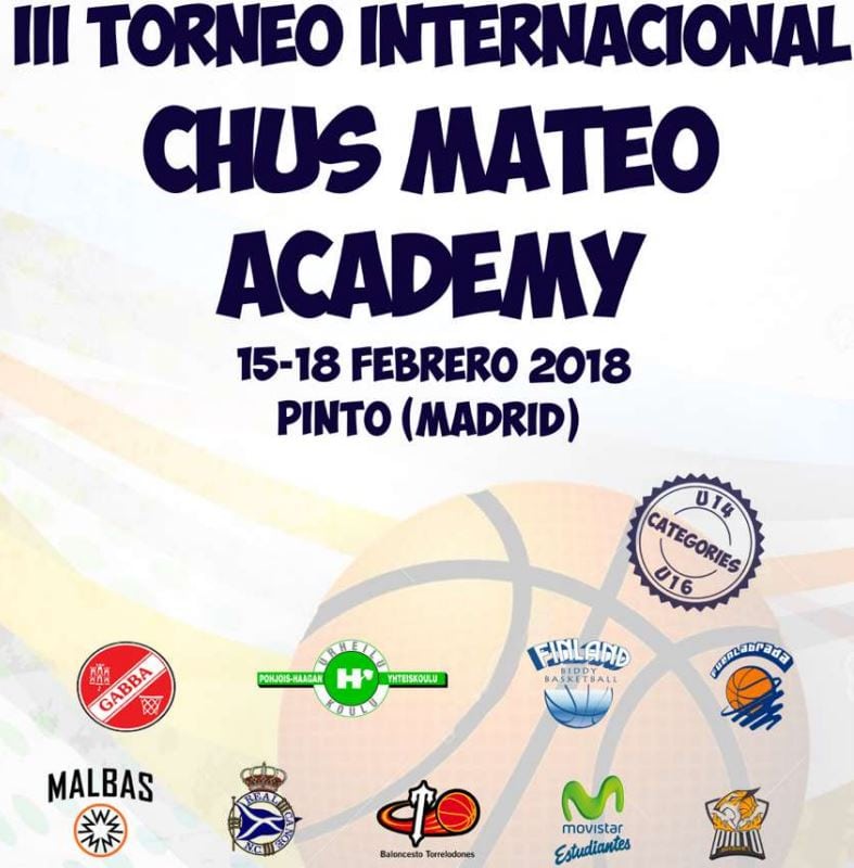 La cantera de Movistar Estudiantes en el III Torneo Internacional Chus Mateo Academy de Pinto
