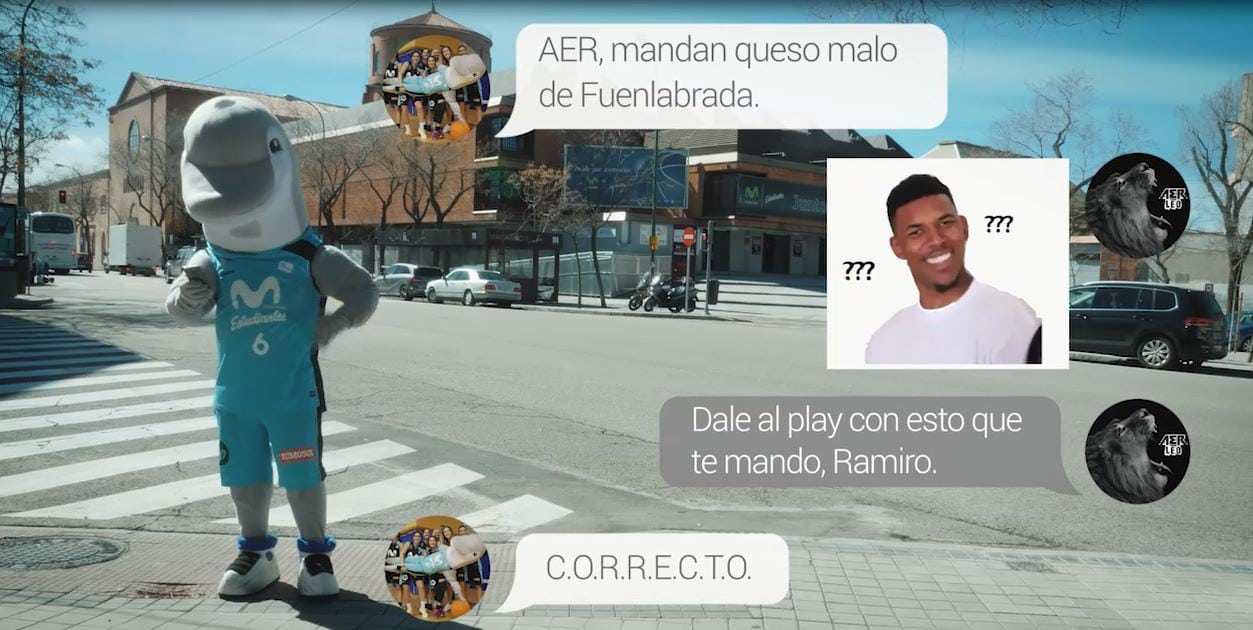 «Si tu dices Fuenla… Yo digo Game over Fuenla» . El Delfín Ramiro y AER responden al «beef» de Montakit Fuenlabrada