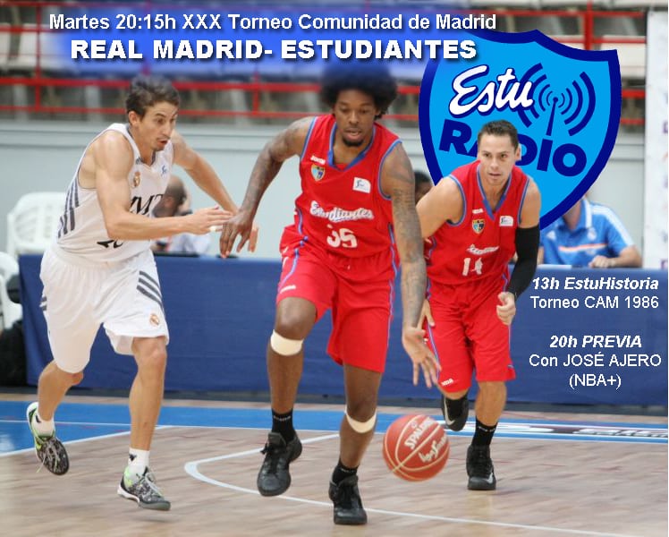 Vive el torneo de la Comunidad con EstuRadio, con José Ajero (NBA+) de comentarista invitado.