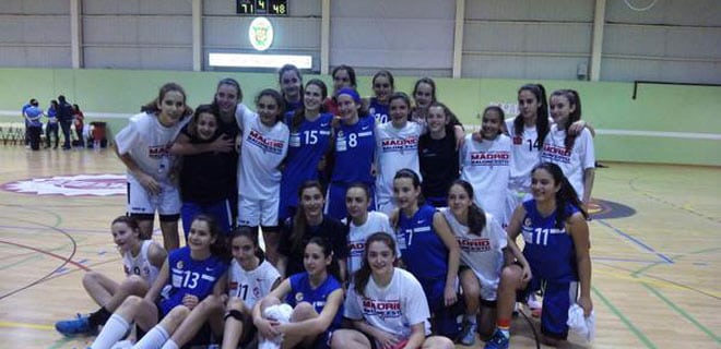 La selección de Madrid infantil femenina, con la estudiantil Lucía del Grado, se asegura la permanencia