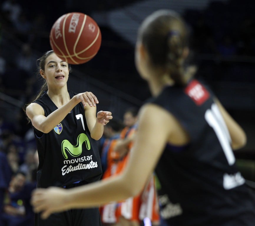 15 jugadoras de Movistar Estudiantes en las concentraciones de la Federación de Baloncesto de Madrid