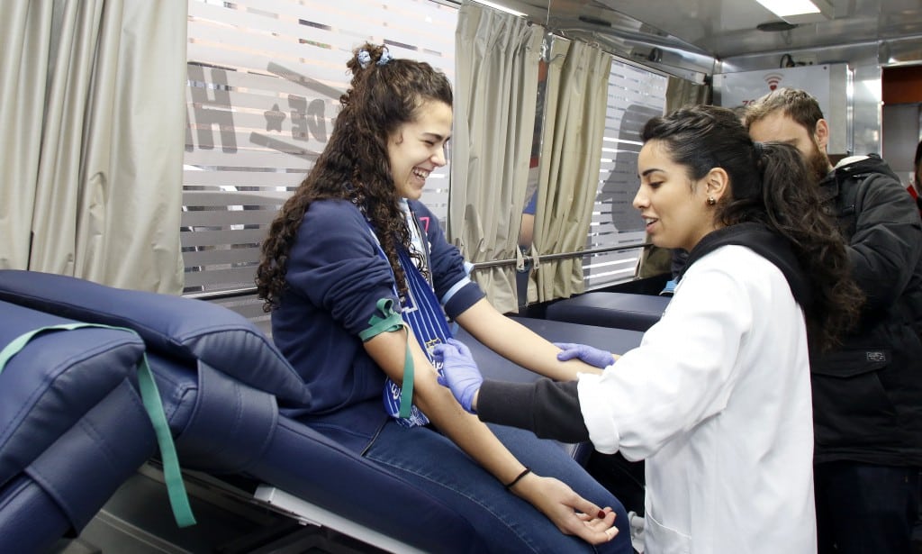 255 personas acudieron a donar sangre en la campaña de Fundación Estudiantes y Cruz Roja