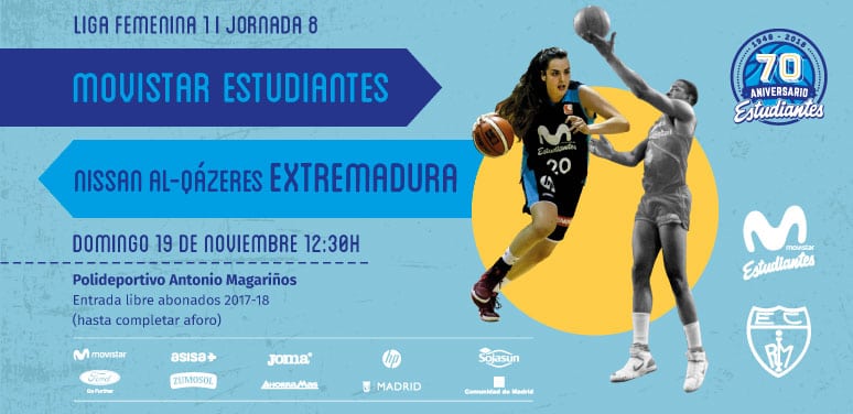 Vuelven las «Women in Black» al Magariños tras las ventanas FIBA: domingo 12:30h