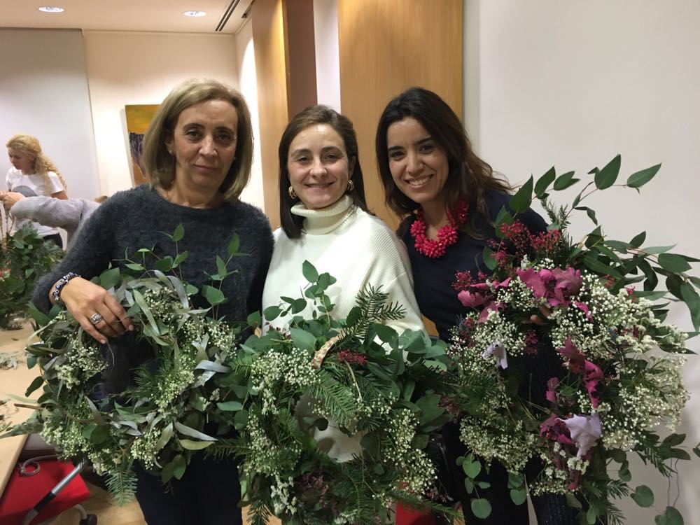 «Decora tu Navidad», taller del Club de Negocios Movistar Estudiantes y Olvido y las Flores