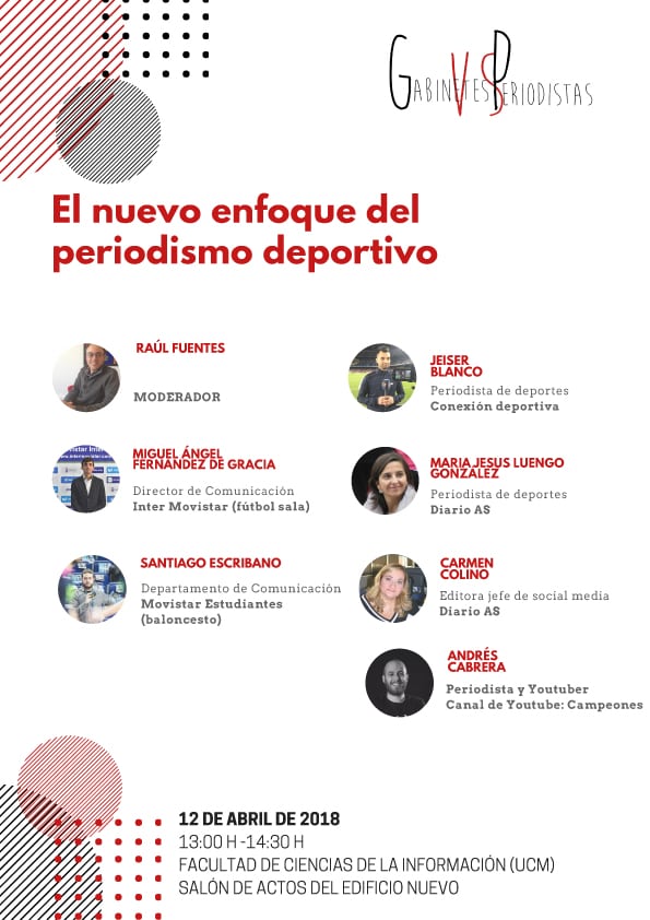 Movistar Estudiantes estará en el 9º Encuentro Gabinetes vs Periodistas de la Universidad Complutense de Madrid