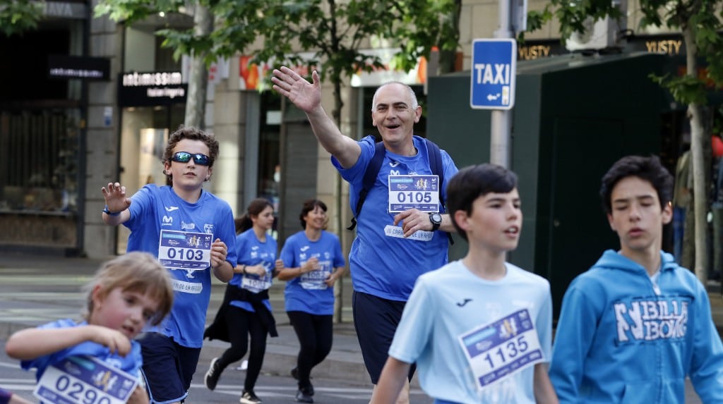 VÍDEO y FOTOS: ¡Teñimos de azul Madrid con la III Carrera de la Afición!