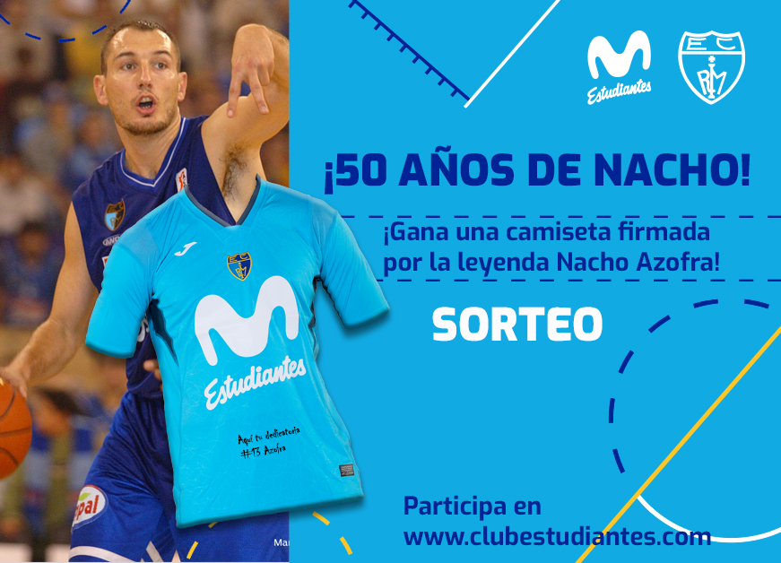 Sorteo camiseta firmada por Nacho Azofra