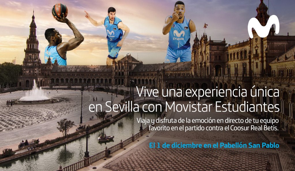Viaja a Sevilla con el equipo con Movistar Likes