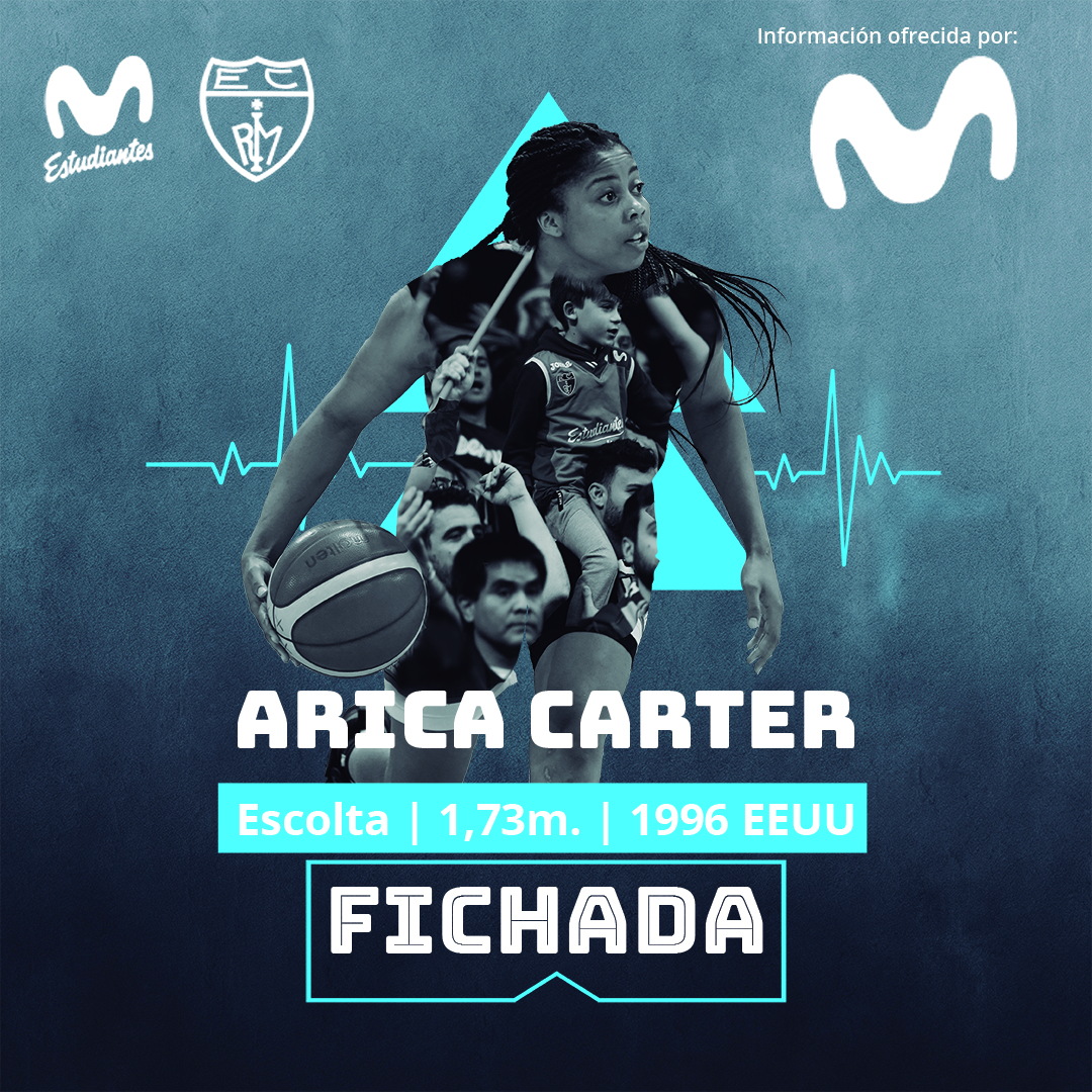 LF: Arica Carter, escolta con experiencia WNBA en Movistar Estu