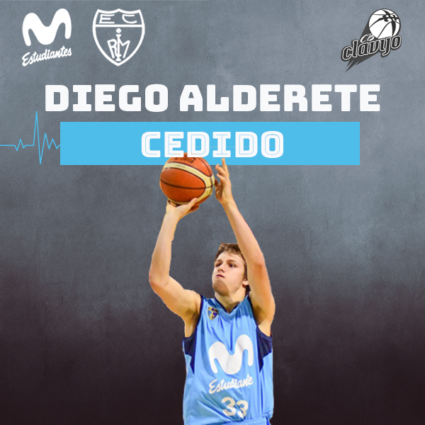Diego Alderete volverá a jugar cedido en CB Clavijo