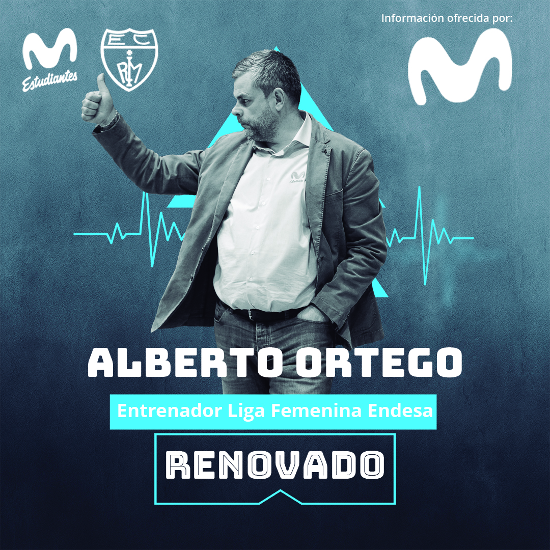 Alberto Ortego, dos temporadas más con Movistar Estudiantes