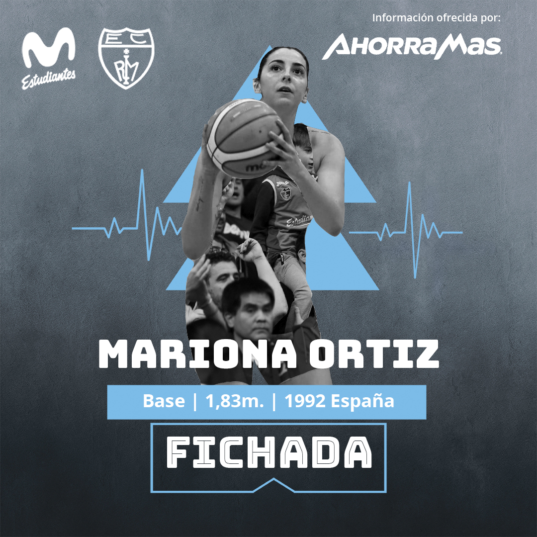 Mariona Ortiz, nueva jugadora de Movistar Estudiantes