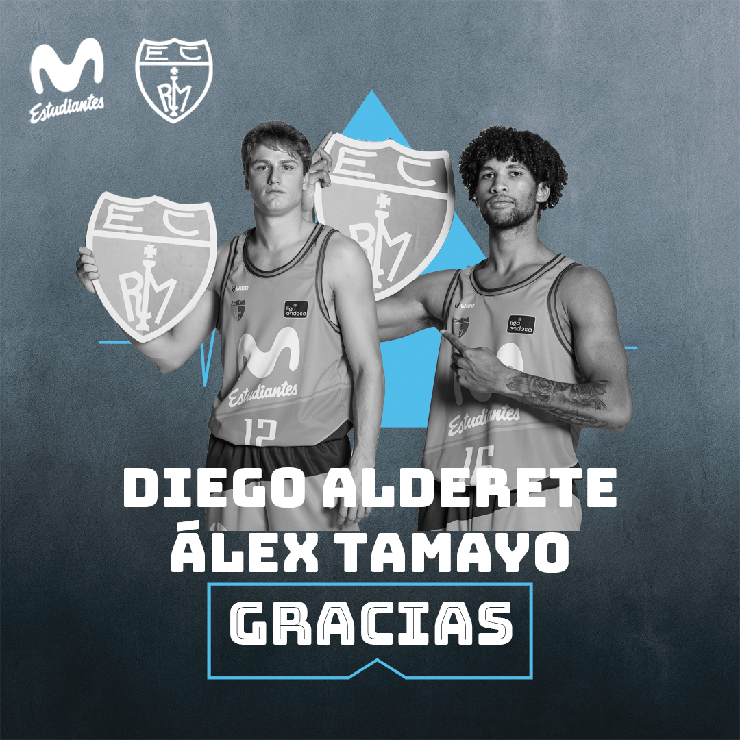 Diego Alderete y Álex Tamayo: gracias por todo