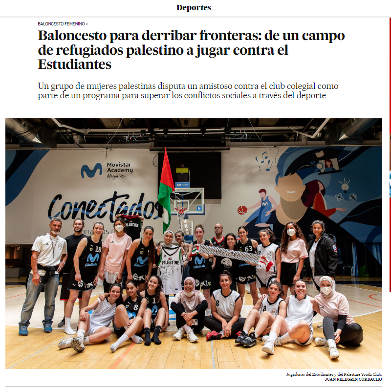 Kiosko: El País, As y Euronews, con la visita de Basket Beats Borders