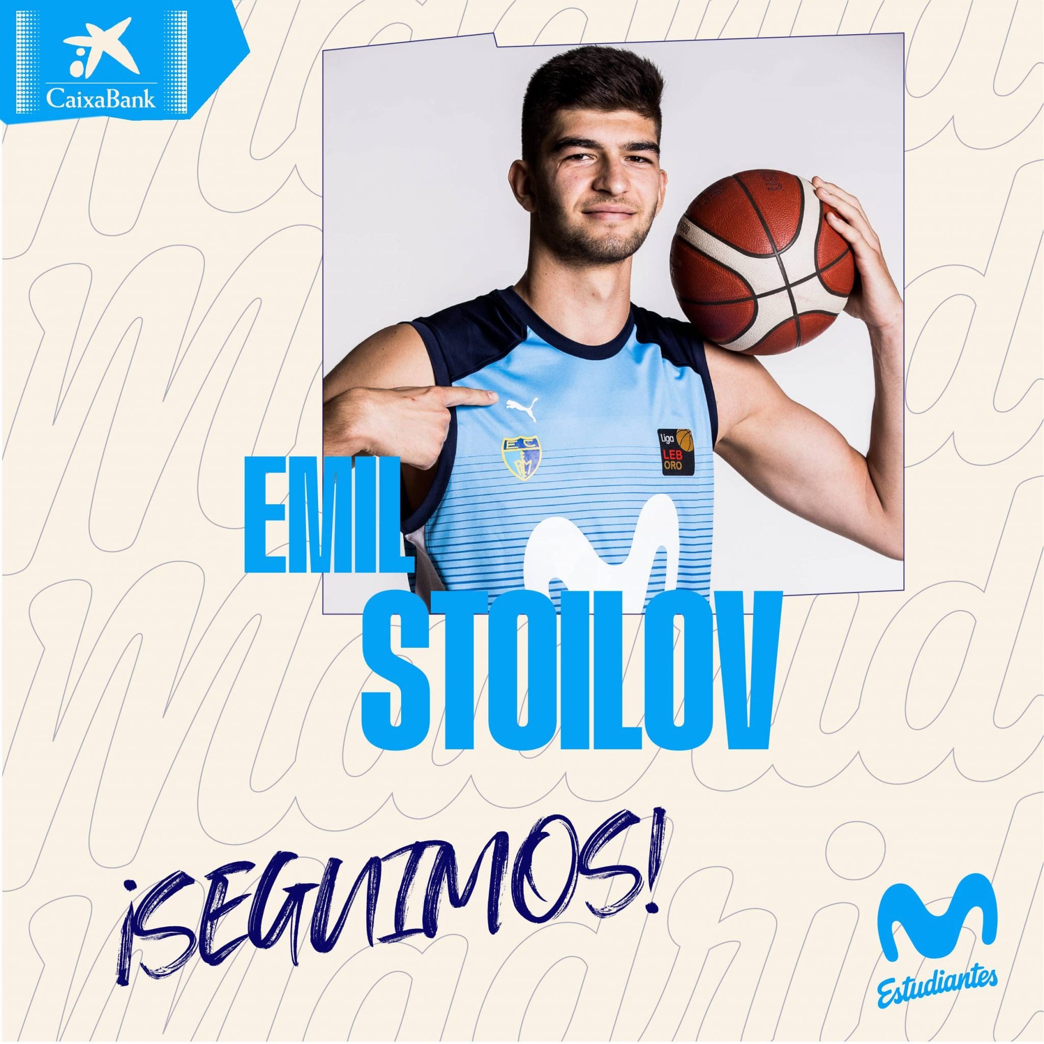 Emil Stoilov, 12ª confirmación de Movistar Estudiantes
