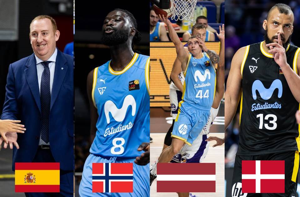 Ventanas FIBA masculinas con Jawara, Larsen, Leimanis y Cabrerizo