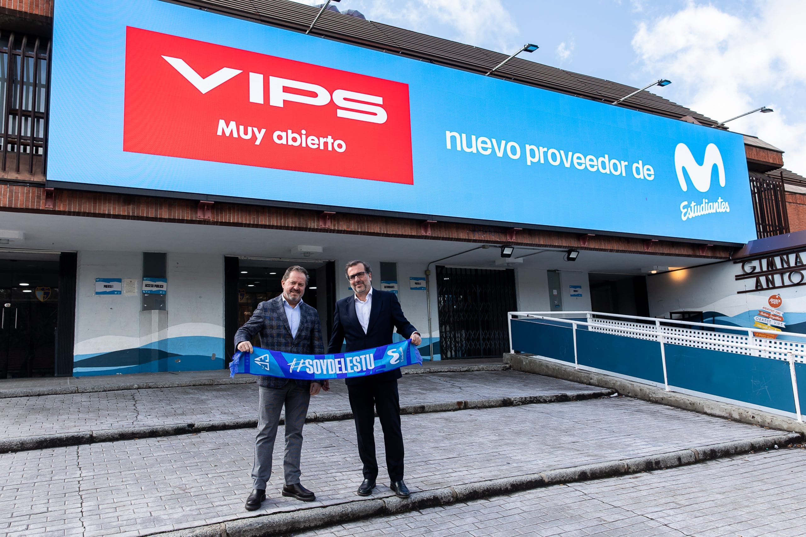 VIPS se convierte en Proveedor Oficial del Club de baloncesto Movistar Estudiantes