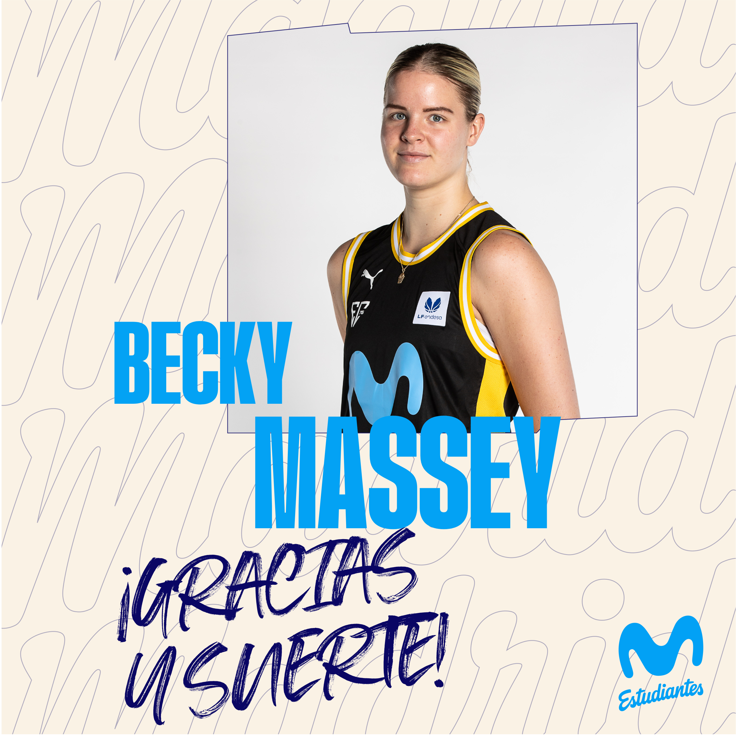 Becky Massey no continuará en Movistar Estudiantes
