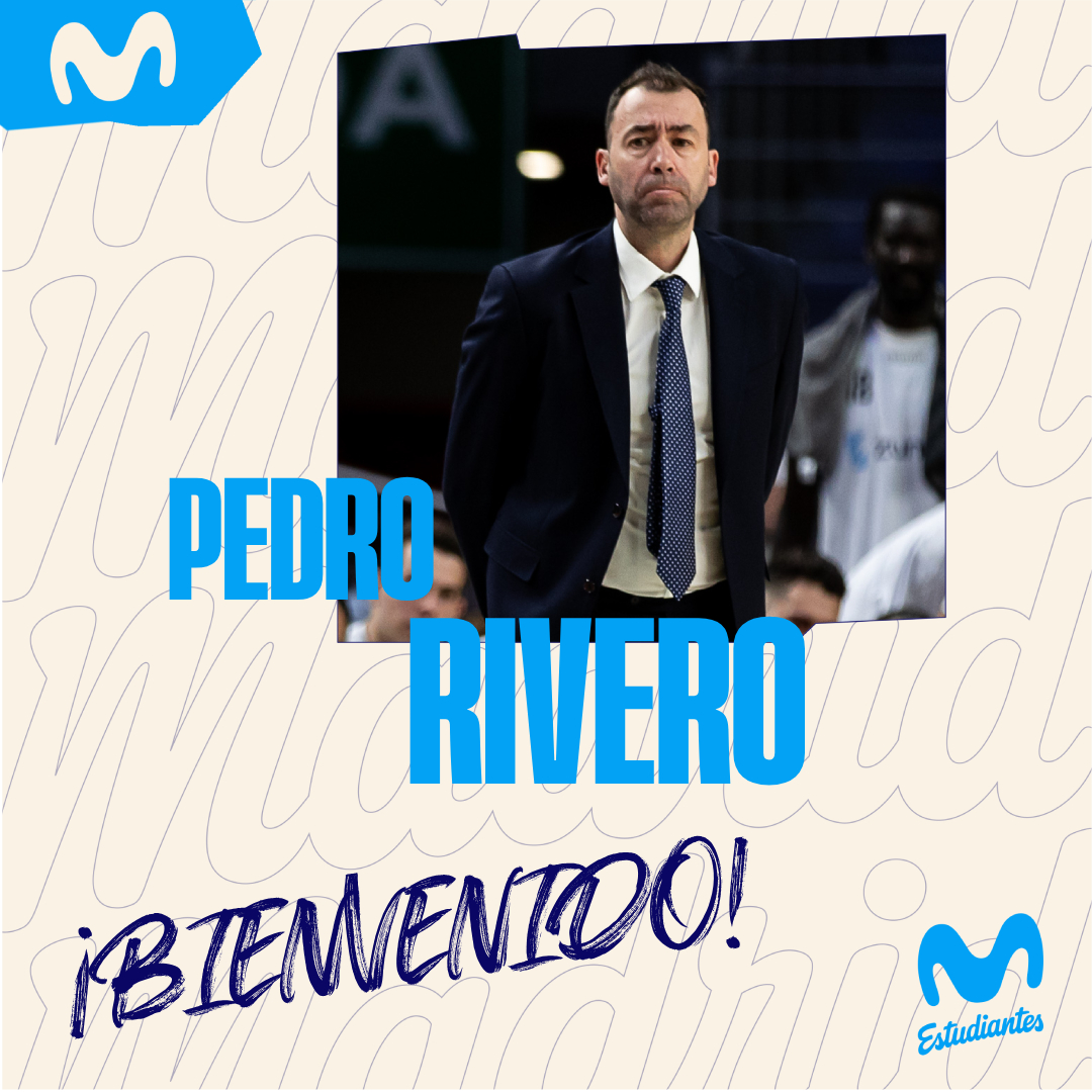 Pedro Rivero, nuevo entrenador de Movistar Estudiantes masculino