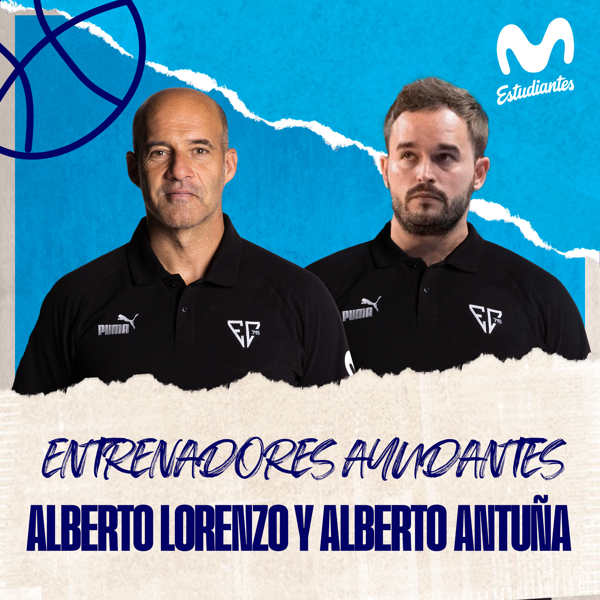 Alberto Lorenzo y Alberto Antuña, entrenadores ayudantes